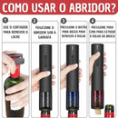 Kit Abridor de Vinho Elétrico-  Kit Elegante com Acessórios a Pilha