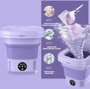 Mini Máquina de Lavar Roupa Portátil - Dobrável Moderna