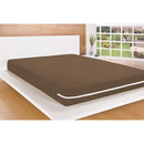 Capa de colchão protetora de malha de gel com padrão duplo com zíper