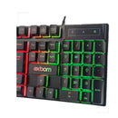 Kit de Teclado e Mouse Gamer Exbom BK-G550