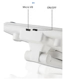 Lâmpada LED Ajustável com 3 Modos para Leitura