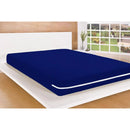 Capa de colchão protetora de malha de gel com padrão duplo com zíper