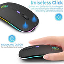 Mouse Wireless Bluetooth RGB Recarregável iMice - Envio Grátis