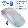 Mouse Wireless Bluetooth RGB Recarregável iMice - Envio Grátis