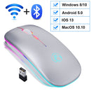 Mouse Wireless Bluetooth RGB Recarregável iMice - Envio Grátis