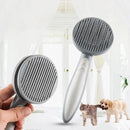 Escova para limpeza de pelos de gatos e cães