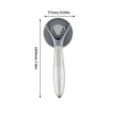 Escova para limpeza de pelos de gatos e cães