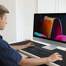 Mouse Pad Gamer Preto Antiderrapante Básico - Frete grátis