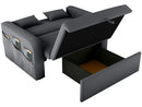 Sofá Cama 2 Lugares Casal Veludo Matrix Lady Dai