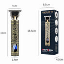 Display lcd t9 barbeador elétrico 0mm barbeador aparador de cabelo eletrodomésticos viagem barbeiro máquina de barbear para homens aparador homem