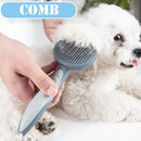 Escova para limpeza de pelos de gatos e cães