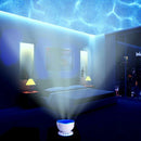 Abajur Projetor de Ondas com Som - Envio imediato